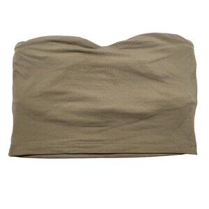 KOOKAI Tube Top in Tan